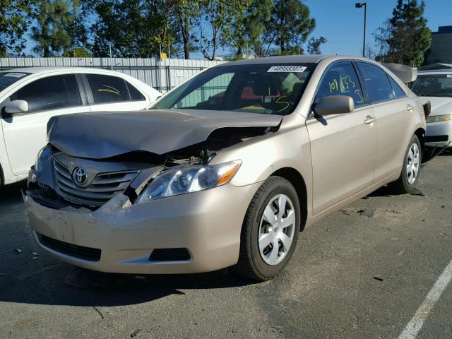 4T4BE46K08R030177 - 2008 TOYOTA CAMRY CE GOLD photo 2