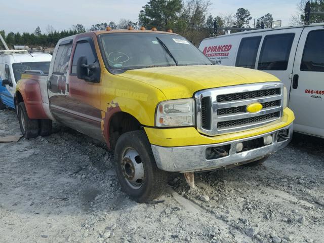 1FTWW33P55EB12404 - 2005 FORD F350 SUPER YELLOW photo 1