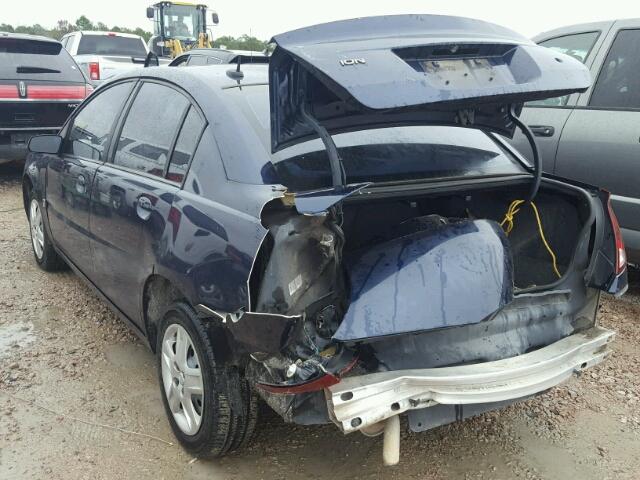 1G8AJ55FX7Z177392 - 2007 SATURN ION LEVEL BLUE photo 3