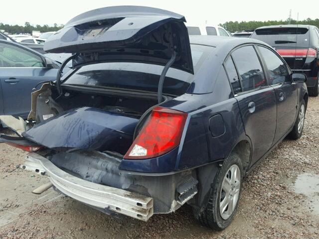 1G8AJ55FX7Z177392 - 2007 SATURN ION LEVEL BLUE photo 4