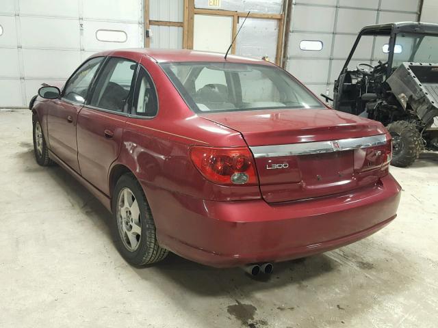 1G8JD54R15Y505949 - 2005 SATURN L300 LEVEL MAROON photo 3