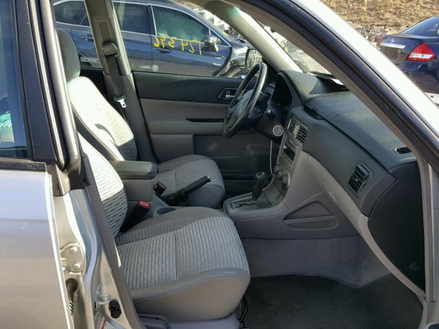 JF1SG65694H734329 - 2004 SUBARU FORESTER 2 Серебристый фото 5