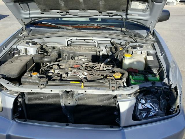 JF1SG65694H734329 - 2004 SUBARU FORESTER 2 Серебристый фото 7