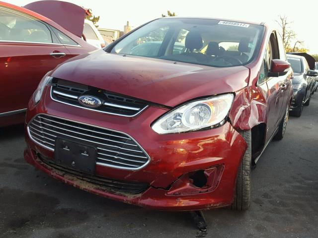 1FADP5AU2DL511778 - 2013 FORD C-MAX SE RED photo 2