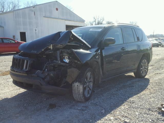 1C4NJDBBXGD597265 - 2016 JEEP COMPASS SP BLACK photo 2