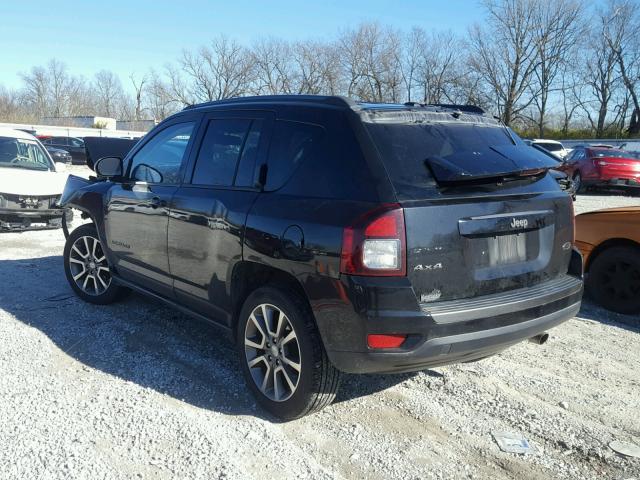 1C4NJDBBXGD597265 - 2016 JEEP COMPASS SP BLACK photo 3