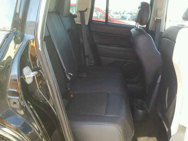 1C4NJDBBXGD597265 - 2016 JEEP COMPASS SP BLACK photo 6