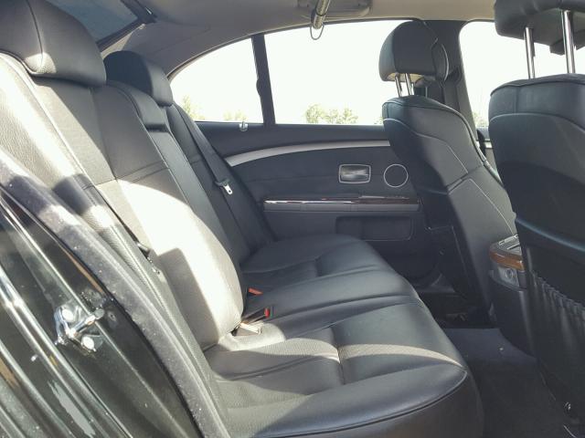 WBAHL83506DT01219 - 2006 BMW 750 I BLACK photo 6