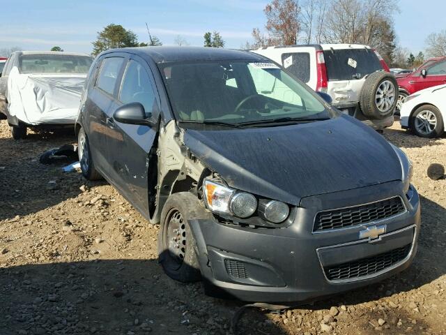 1G1JB6SH2E4222522 - 2014 CHEVROLET SONIC LS BLACK photo 1