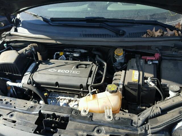 1G1JB6SH2E4222522 - 2014 CHEVROLET SONIC LS შავი ფოტო 7