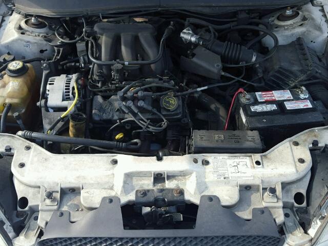 1FAFP53U85A225789 - 2005 FORD TAURUS SE WHITE photo 7