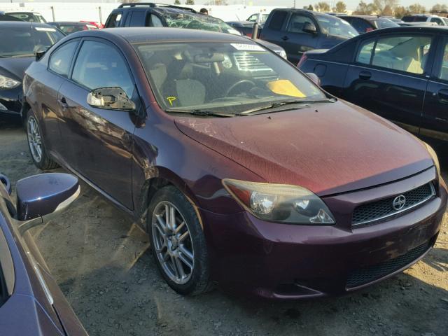 JTKDE177360124714 - 2006 TOYOTA SCION TC MAROON photo 1