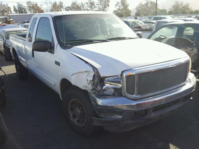 1FTNX20L81ED92138 - 2001 FORD F250 SUPER WHITE photo 1