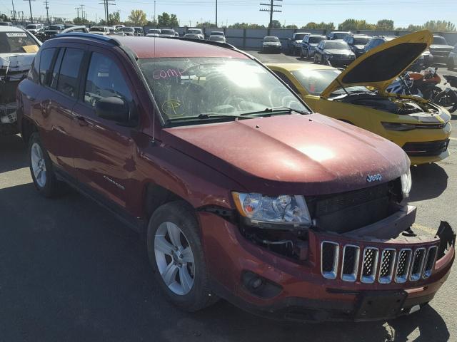 1J4NF1FB9BD177865 - 2011 JEEP COMPASS SP RED photo 1