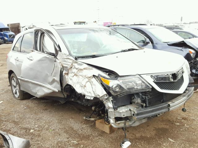 2HNYD2H48BH531241 - 2011 ACURA MDX TECHNO SILVER photo 1