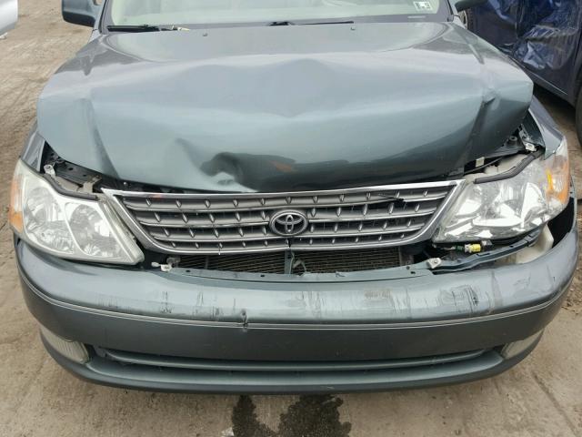 4T1BF28B43U337546 - 2003 TOYOTA AVALON XL GREEN photo 7