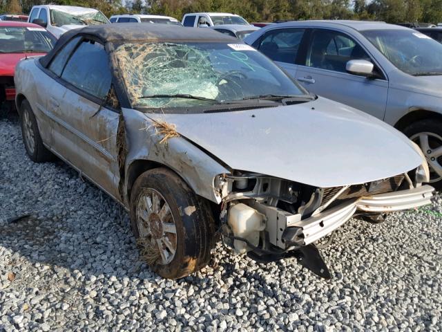 1C3EL75R75N518019 - 2005 CHRYSLER SEBRING GT SILVER photo 1