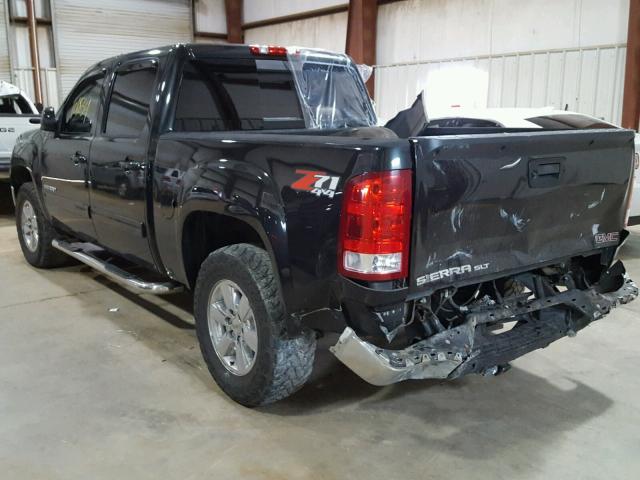 3GTP2WE77CG254970 - 2012 GMC SIERRA K15 BLACK photo 3