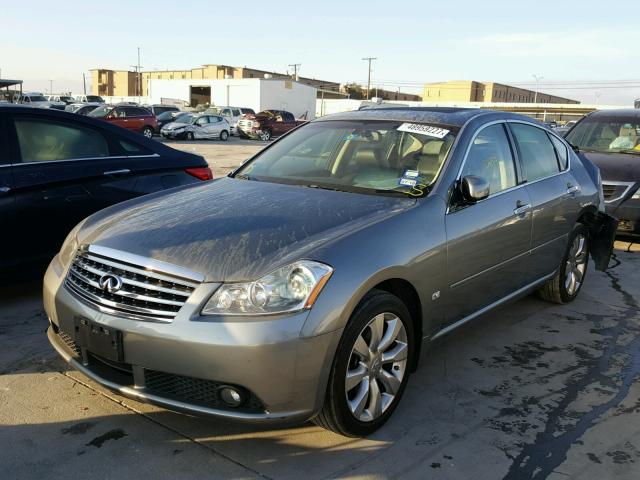 JNKAY01E86M111290 - 2006 INFINITI M35 BASE GRAY photo 2