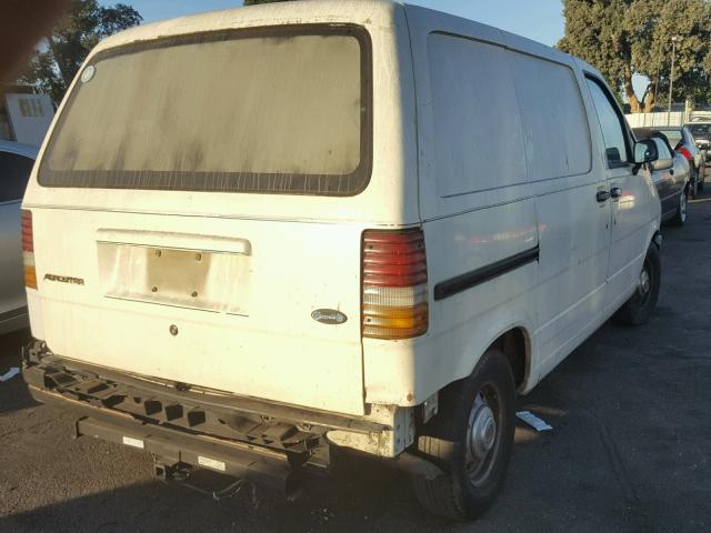 1FTCA14U4JZB68136 - 1988 FORD AEROSTAR WHITE photo 4