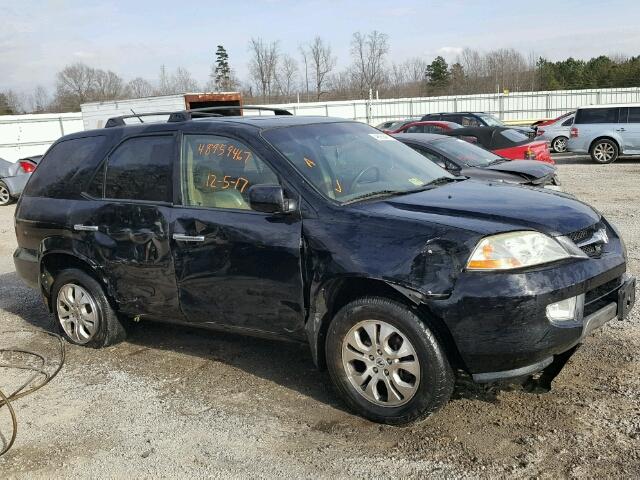 2HNYD18683H503534 - 2003 ACURA MDX TOURIN BLACK photo 9