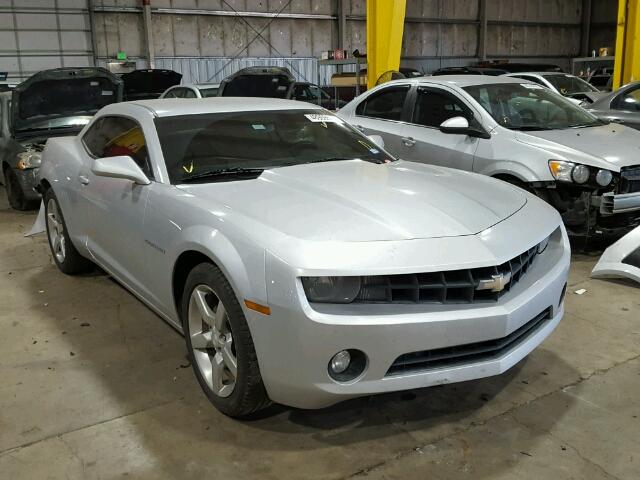 2G1FB1EV5A9174113 - 2010 CHEVROLET CAMARO LT SILVER photo 1