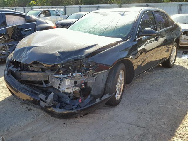 2G1WB58K879274725 - 2007 CHEVROLET IMPALA LS BLACK photo 2