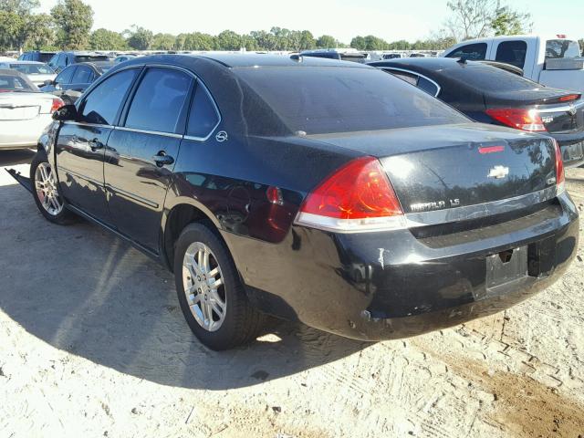 2G1WB58K879274725 - 2007 CHEVROLET IMPALA LS BLACK photo 3