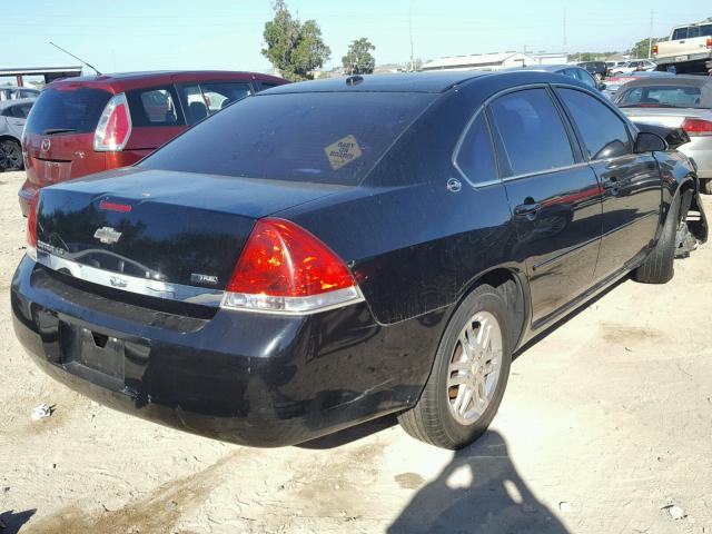 2G1WB58K879274725 - 2007 CHEVROLET IMPALA LS BLACK photo 4