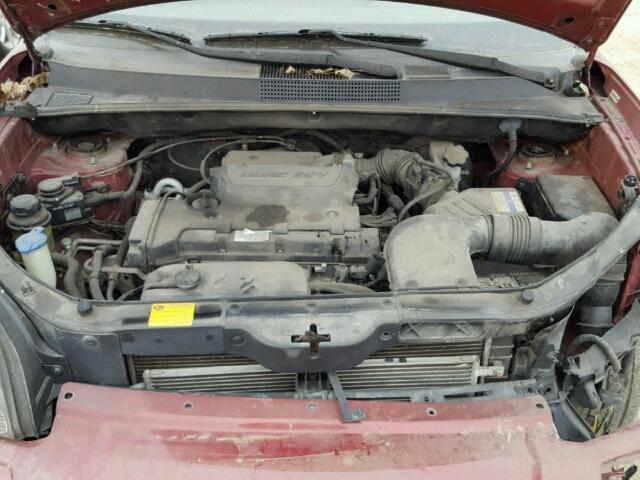 KM8JM12B88U873637 - 2008 HYUNDAI TUCSON GLS MAROON photo 7