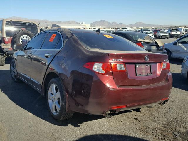 JH4CU2F65AC041554 - 2010 ACURA TSX RED photo 3