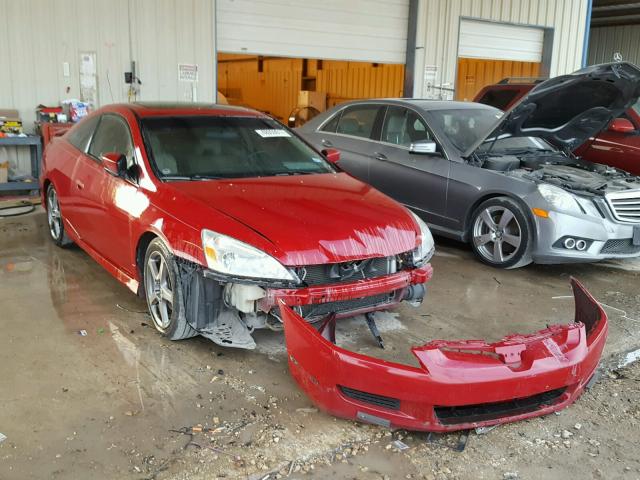 1HGCM82694A018578 - 2004 HONDA ACCORD EX RED photo 1