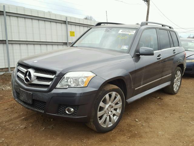 WDCGG8HB8AF309707 - 2010 MERCEDES-BENZ GLK 350 4M GRAY photo 2