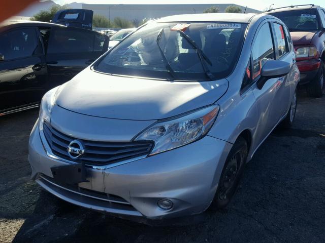 3N1CE2CPXFL414839 - 2015 NISSAN VERSA NOTE SILVER photo 2