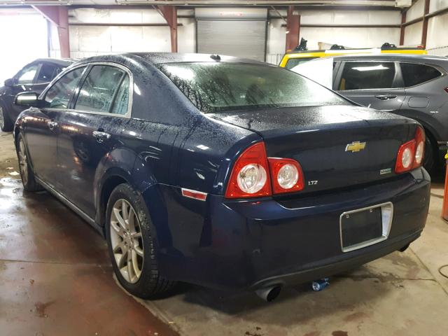 1G1ZK577184281532 - 2008 CHEVROLET MALIBU LTZ 蓝色 照片 3