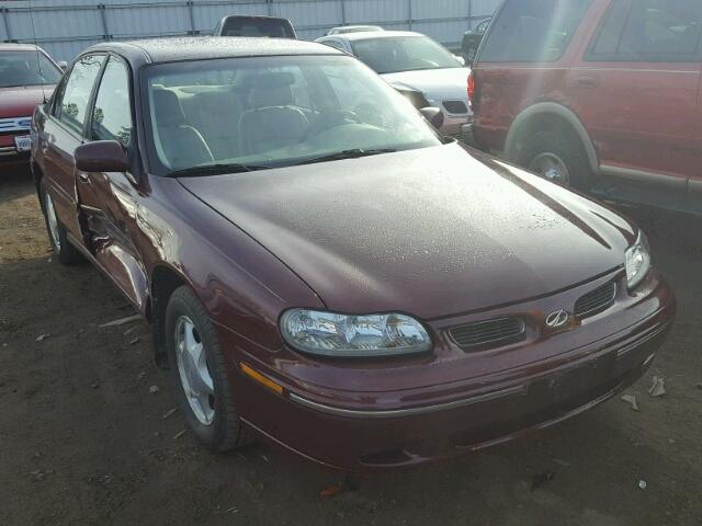 1G3NG52M3W6336410 - 1998 OLDSMOBILE CUTLASS GL MAROON photo 1