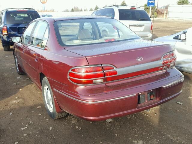 1G3NG52M3W6336410 - 1998 OLDSMOBILE CUTLASS GL 栗色 照片 3