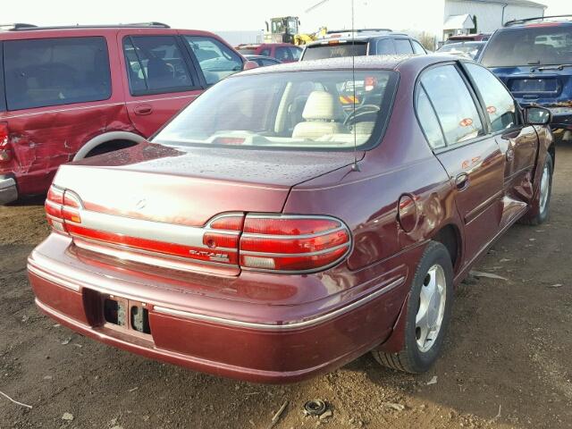 1G3NG52M3W6336410 - 1998 OLDSMOBILE CUTLASS GL 栗色 照片 4