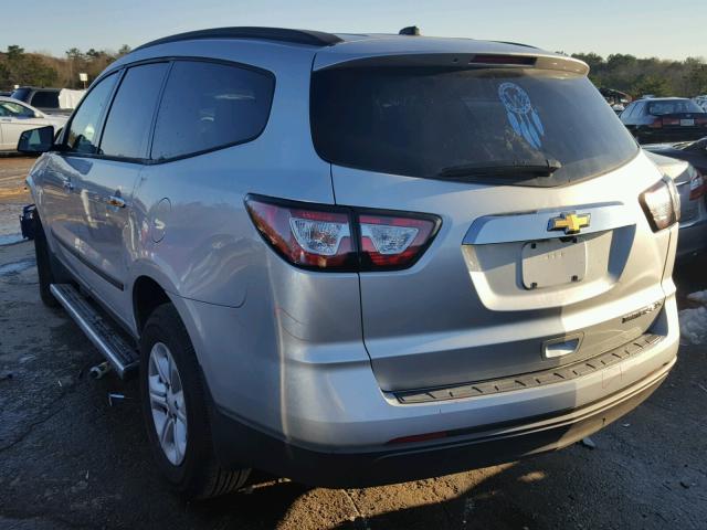 1GNKRFED1EJ193328 - 2014 CHEVROLET TRAVERSE L SILVER photo 3