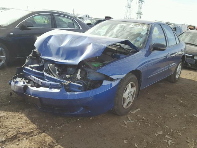 1G1JC52FX47310995 - 2004 CHEVROLET CAVALIER BLUE photo 2