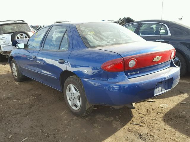 1G1JC52FX47310995 - 2004 CHEVROLET CAVALIER BLUE photo 3