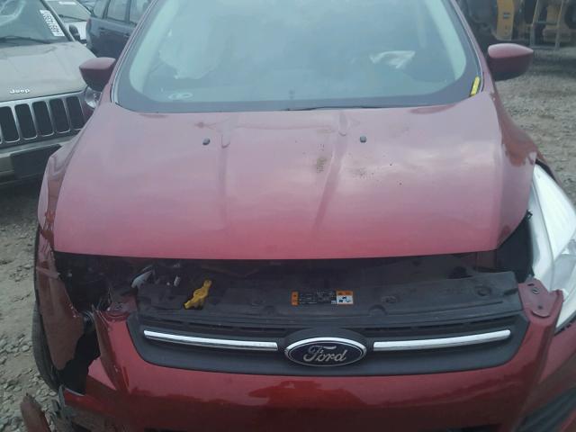 1FMCU9G96DUC21218 - 2013 FORD ESCAPE SE RED photo 7