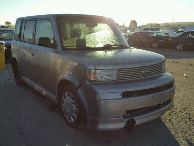 JTLKT334564079476 - 2006 TOYOTA SCION XB SILVER photo 1