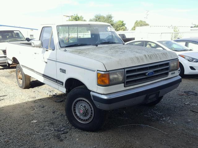 1FTHF26GXMKA30781 - 1991 FORD F250 WHITE photo 1