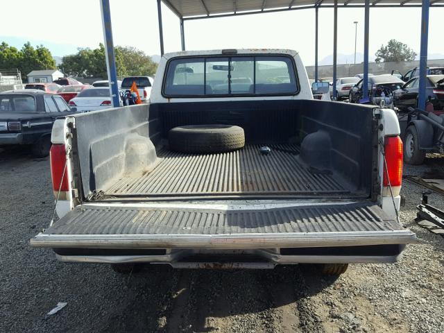 1FTHF26GXMKA30781 - 1991 FORD F250 WHITE photo 6