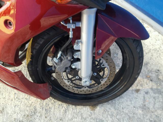 JS1VP53AX72104362 - 2007 SUZUKI SV650 MAROON photo 10