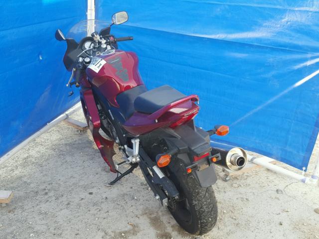 JS1VP53AX72104362 - 2007 SUZUKI SV650 MAROON photo 3