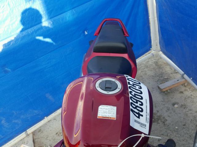 JS1VP53AX72104362 - 2007 SUZUKI SV650 MAROON photo 6