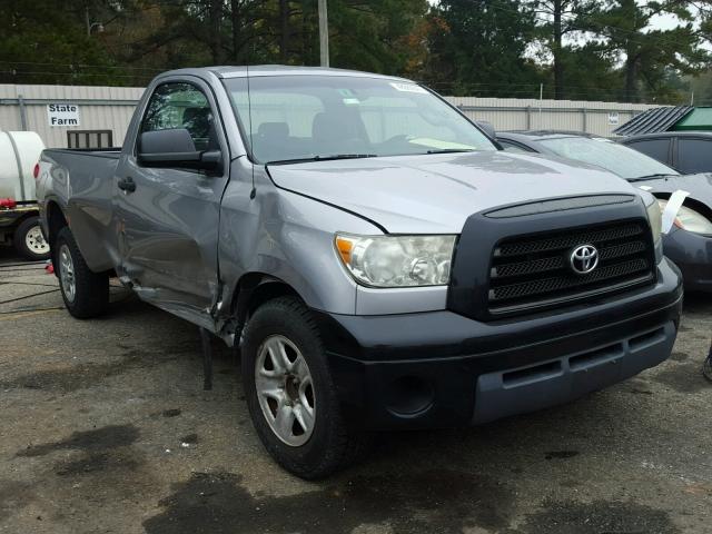 5TFLU52117X002264 - 2007 TOYOTA TUNDRA SILVER photo 1