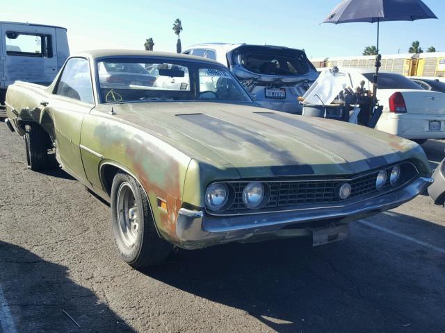 0R47F141839 - 1970 FORD RANCHERO GREEN photo 1